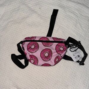 Eastpak xThe Simpsons Pink Donut Print Fanny Bag